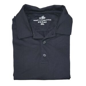 Black UF Pro urban polo style shirt